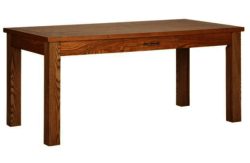 Heart of House - Farnham Oak Veneer - Dining Table with Drawer